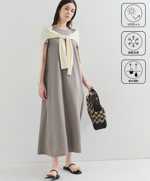 専用　完売商品　【吸水速乾／洗える／ベーシックワンピース　15(3L) 楽天市場】小さいサイズ 吸汗速乾・UVカットポロマキシ