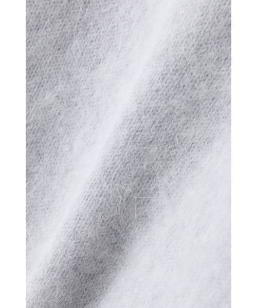 N.（N. Natural Beauty Basic）（エヌエヌナチュラルビューティーベーシック）の「【ViVi 2月号掲載】【mina 2月号掲載】アンゴラニットＶネックプルオーバー（ニット/セーター・レディース・ブルー/グレー/ベージュ/ホワイト/カーキ・MEDIUM）」の6枚目の写真