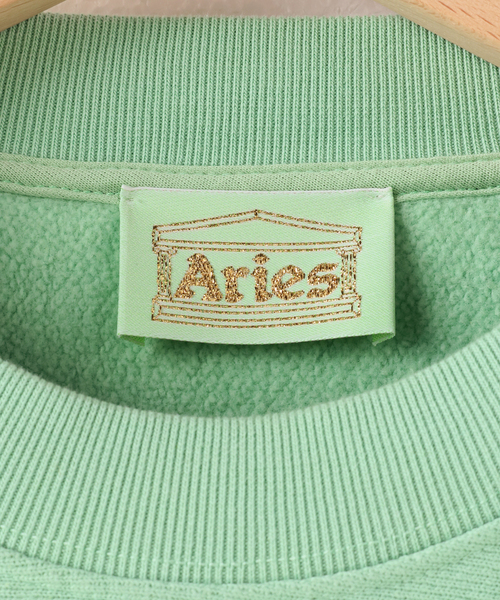 ARIES（アリーズ）の「【ARIES / アリーズ】PREMIUM TEMPLE SWEATSHIRT（スウェット・メンズ・ベージュ/グリーン系その他・MEDIUM/LARGE）」の9枚目の写真