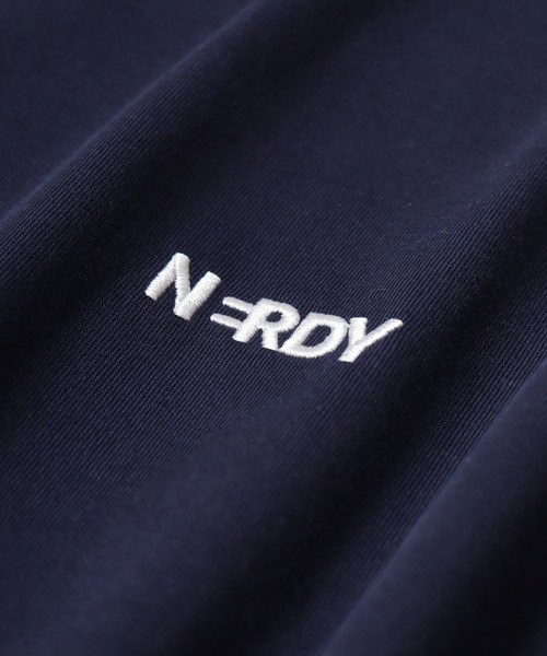 NERDY（ノルディ）の「ブレンクスモールロゴ Tシャツ（Tシャツ/カットソー・メンズ・ブラック/グリーン系1/ネイビー/グリーン/ホワイト/オレンジ/ブルー・M/S/L）」の17枚目の写真