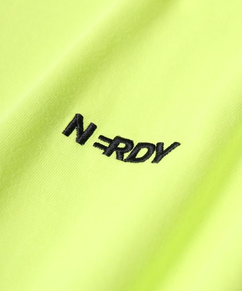 NERDY（ノルディ）の「ブレンクスモールロゴ Tシャツ（Tシャツ/カットソー・メンズ・ブラック/グリーン系1/ネイビー/グリーン/ホワイト/オレンジ/ブルー・M/S/L）」の19枚目の写真