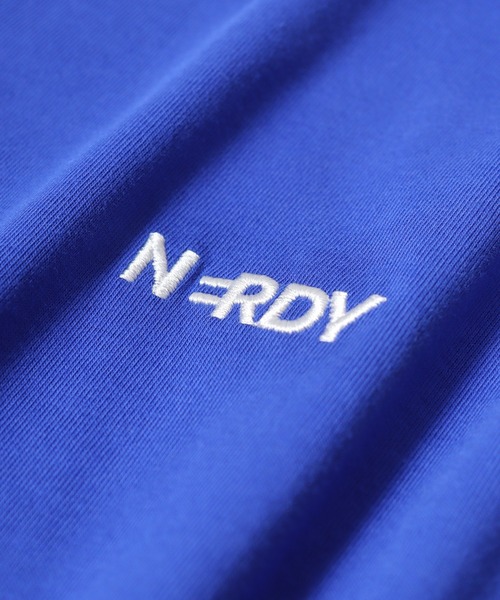 NERDY（ノルディ）の「ブレンクスモールロゴ Tシャツ（Tシャツ/カットソー・メンズ・ブラック/グリーン系1/ネイビー/グリーン/ホワイト/オレンジ/ブルー・M/S/L）」の21枚目の写真