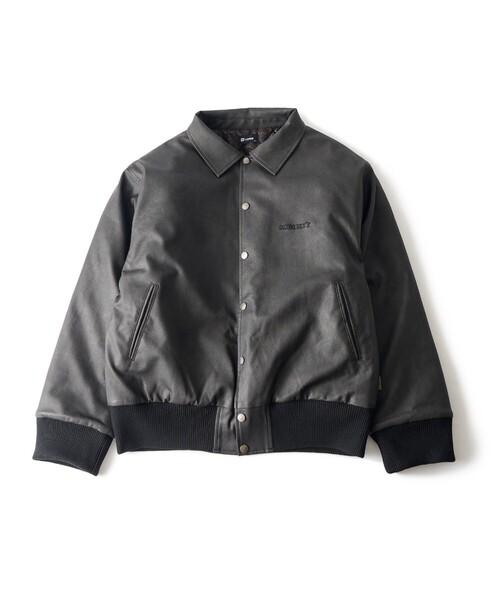 Subciety(サブサエティ)の「Faux leather varsity jkt(その他アウター・メンズ・ブラウン/ブラック・X-LARGE/LARGE/MEDIUM/SMALL)」の22枚目の写真