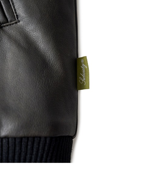 Subciety（サブサエティ）の「Faux leather varsity jkt（その他アウター・メンズ・ブラウン/ブラック・X-LARGE/LARGE/MEDIUM/SMALL）」の17枚目の写真