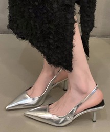 Forcement（フォースメント）の「洗練大人な印象に。オフィスにもオケージョンにもぴったりなバックストラップヒールパンプス（パンプス）」