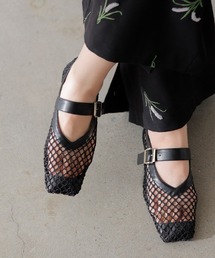 HUG.U（ハグユー）の「柔らかメッシュパンプス（パンプス）」