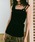 sahara�i�T�n���j�́uStrap Design Velour Tank Top/�X�g���b�v�f�U�C���x���A�g�b�v�i�^���N�g�b�v�j�v�b�u���b�N