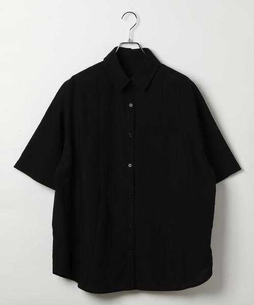 セール】スムースタッチルーズシャツ(半袖)（シャツ/ブラウス