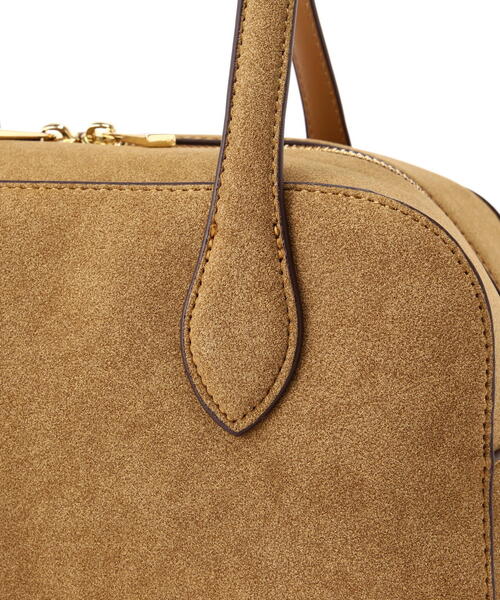 NATURAL BEAUTY BASIC（ナチュラルビューティーベーシック）の「◇チャームデコラボストンバッグ（ボストンバッグ・レディース・キャメル/ダークブラウン・ﾌﾘ-）」の9枚目の写真