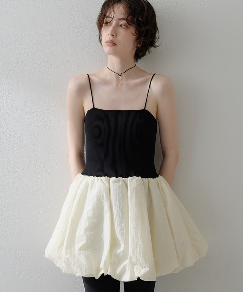 ニット セーター 「THE PAUSE」バルーンニットキャミ レディース THE PAUSE】バルーンニットキャミ（ニット/セーター）｜THE