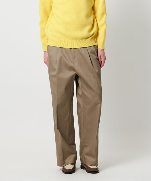 UNITED ARROWS Camoshita コットン2プリーツパンツ UNITED ARROWS LTD. OUTLET｜<Camoshita>コットン 2プリーツ