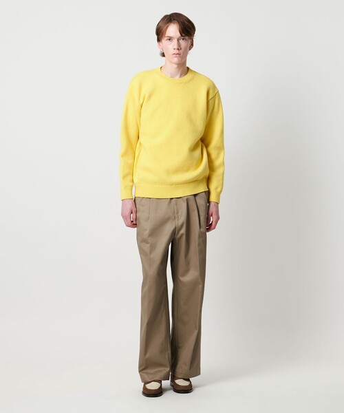 セール】＜District＞2プリーツ ワイド チノパンツ（チノパンツ