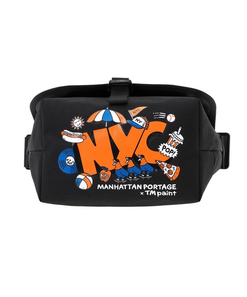 Manhattan Portage(マンハッタンポーテージ)の「NYLON MESSENGER BAG JR (SM) BP W/DIV LVL TMP(メッセンジャーバッグ・メンズ・ブラック・SMALL)」の11枚目の写真