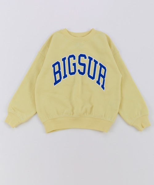 Ocean&Ground（オーシャン&グラウンド）の「ｶﾚｯｼﾞﾛｺﾞｽｳｪｯﾄ（スウェット・キッズ・チャコール/ブルー系その他/ライトグレー/イエロー・110/100/90/80/140/130/120）」の14枚目の写真