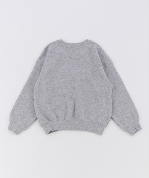 Ocean&Ground（オーシャン&グラウンド）の「ｶﾚｯｼﾞﾛｺﾞｽｳｪｯﾄ（スウェット・キッズ・チャコール/ブルー系その他/ライトグレー/イエロー・110/100/90/80/140/130/120）」の15枚目の写真