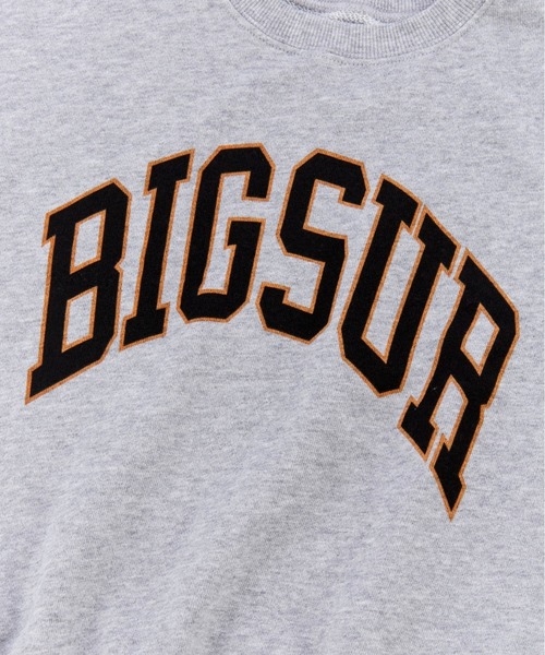 Ocean&Ground（オーシャン&グラウンド）の「ｶﾚｯｼﾞﾛｺﾞｽｳｪｯﾄ（スウェット・キッズ・チャコール/ブルー系その他/ライトグレー/イエロー・110/100/90/80/140/130/120）」の19枚目の写真