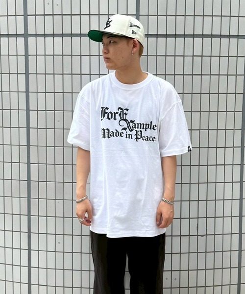 EXAMPLE(エグザンプル)の「EXAMPLE OLD EX LOGO S/S TEE(Tシャツ/カットソー・メンズ・ホワイト/ホワイト系その他/ライトオリーブ/チャコール・M/L/XL/XXL)」の21枚目の写真