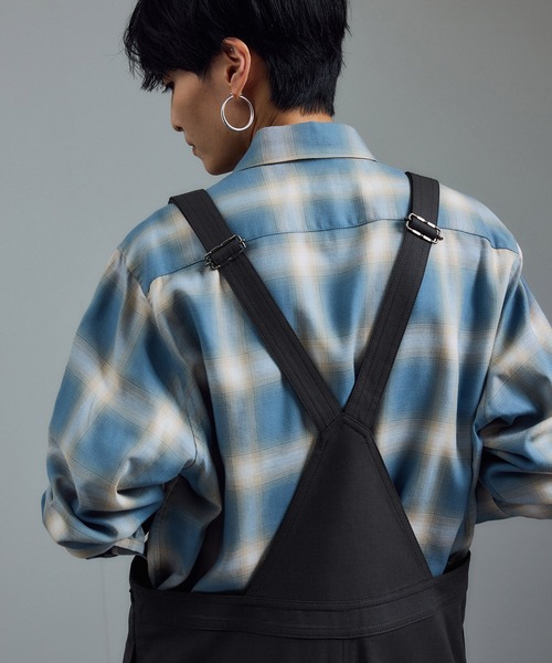 SALON adam et rope'（サロン アダム エ ロペ）の「ウールツイルジャンパースカート（ジャンパースカート・レディース・ベージュ/チャコールグレー・FREE）」の13枚目の写真