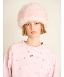 ファーファー FURFUR ビジュー付きロゴ刺繍スウェット ピンク未着用 RWCT251031_p_30_LL.jpg