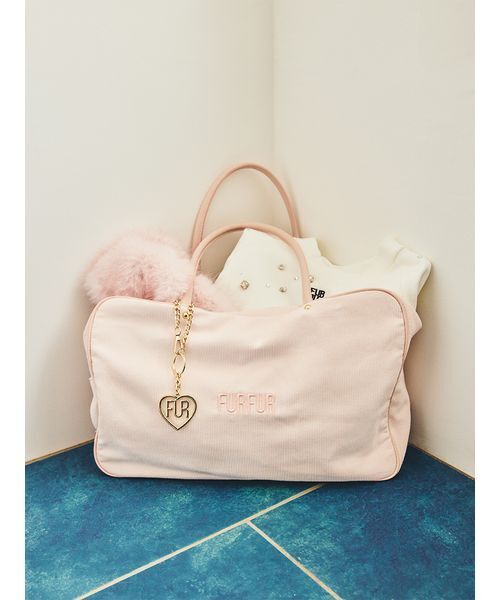 ビジュー付きロゴ刺繍スウェット（スウェット）｜FURFUR（ファーファー