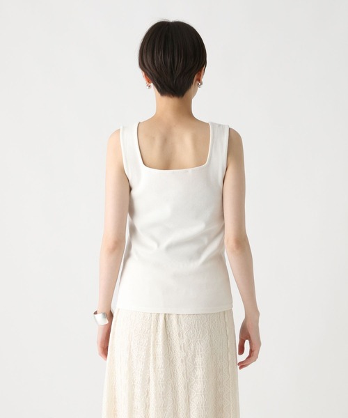 Elura（エルーラ）の「スクエアインナー/588167（タンクトップ・レディース・ホワイト/ブラック・FREE）」の9枚目の写真