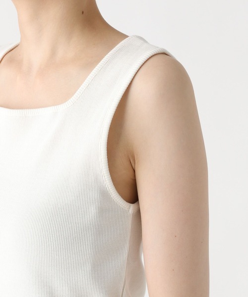 Elura（エルーラ）の「スクエアインナー/588167（タンクトップ・レディース・ホワイト/ブラック・FREE）」の12枚目の写真