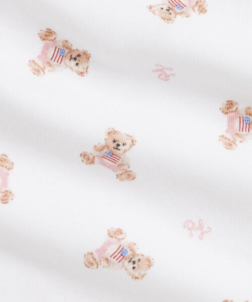 POLO RALPH LAUREN CHILDRENSWEAR（ポロ ラルフ ローレン チルドレンズウェア）の「Polo ベア コットン 3ピース ギフト セット（ベビーギフト・キッズ・ホワイト・9M/6M/3M）」の3枚目の写真