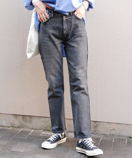 THE SHINZONE（ザ　シンゾーン）の「THE SHINZONE/シンゾーン　キティストレッチデニムパンツ　KITTY STRETCH DENIM PANTS　25AMSPA01（デニムパンツ・レディース・ブルー/ブラック・32/34/36/38）」の4枚目の写真