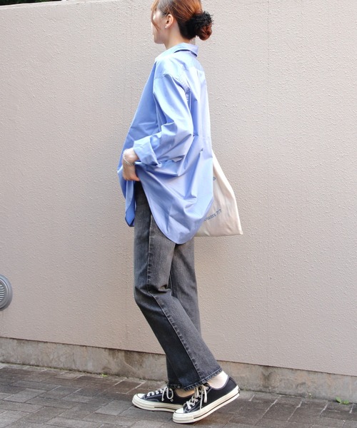 THE SHINZONE（ザ　シンゾーン）の「THE SHINZONE/シンゾーン　キティストレッチデニムパンツ　KITTY STRETCH DENIM PANTS　25AMSPA01（デニムパンツ・レディース・ブルー/ブラック・32/34/36/38）」の8枚目の写真