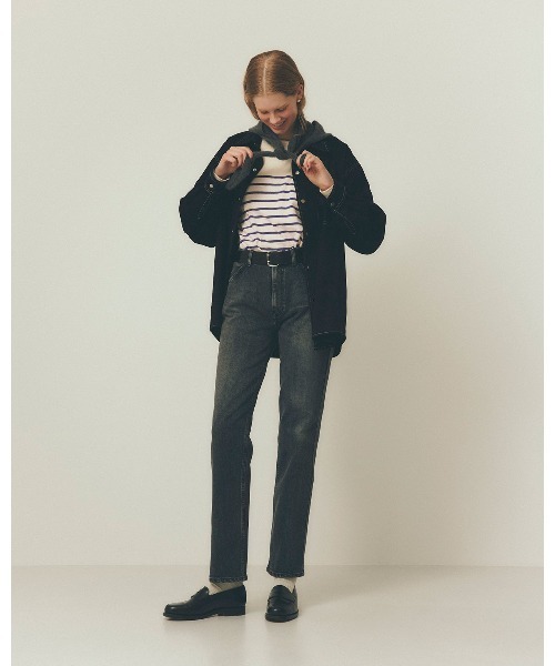 THE SHINZONE（ザ　シンゾーン）の「THE SHINZONE/シンゾーン　キティストレッチデニムパンツ　KITTY STRETCH DENIM PANTS　25AMSPA01（デニムパンツ・レディース・ブルー/ブラック・32/34/36/38）」の15枚目の写真