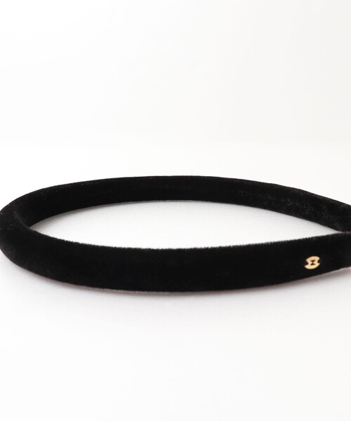 NOLLEY’S（ノーリーズ）の「【PR阿部☆別注】ベロアカチューシャスリム（カチューシャ・レディース・ブラック・FREE）」の10枚目の写真