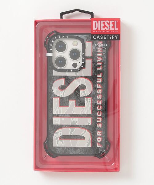 DIESEL CASETIFY ケース iPhone 16 Pro DIESEL + CASETIFY アイフォンケース IPHONE 16 PRO 対応