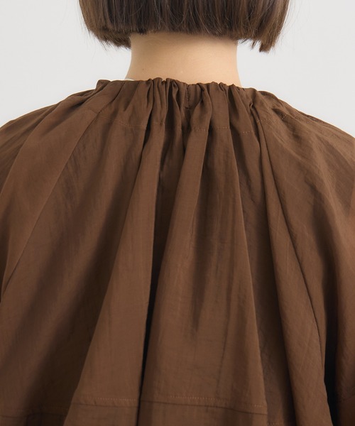 KATHARINE ROSS（キャサリンロス）の「【KATHARINE ROSS】パフブルゾン（ブルゾン・レディース・チャコールグレー/ブラウン・MEDIUM）」の13枚目の写真