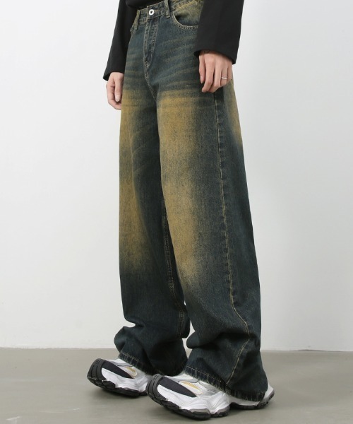 Jcaesar studio バギーデニム kisko デニム セット Jcaesar studio バギーデニム ストリートシック 正規品 即日発送