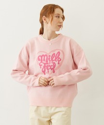 特価❣️Mロゴが可愛いニット新品未使用❣️ Amazon | [Misswdd] 地雷系 肩出し セーター ニット レディース
