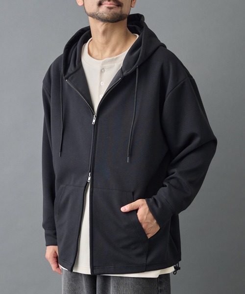 COLONY 2139（コロニートゥーワンスリーナイン）の「TCポンチジップパーカー（パーカー・メンズ・ブラック/グレー・MEDIUM/LARGE）」の3枚目の写真