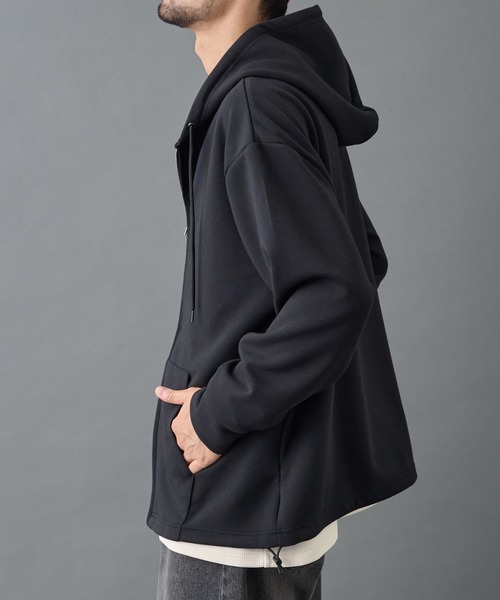 COLONY 2139（コロニートゥーワンスリーナイン）の「TCポンチジップパーカー（パーカー・メンズ・ブラック/グレー・MEDIUM/LARGE）」の4枚目の写真