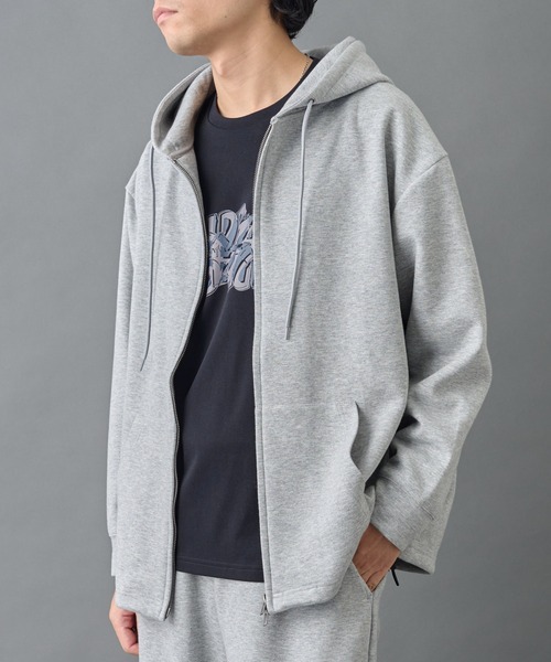 COLONY 2139（コロニートゥーワンスリーナイン）の「TCポンチジップパーカー（パーカー・メンズ・ブラック/グレー・MEDIUM/LARGE）」の8枚目の写真