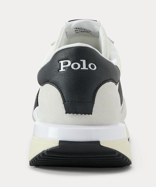 POLO RALPH LAUREN(ポロ ラルフ ローレン)の「Train 89 スエード & オックスフォード スニーカー(スニーカー・メンズ・ナチュラル・9D/10.5D/9.5D/8.5D/8D/7.5D/7D/6D/5D/10D)」の3枚目の写真