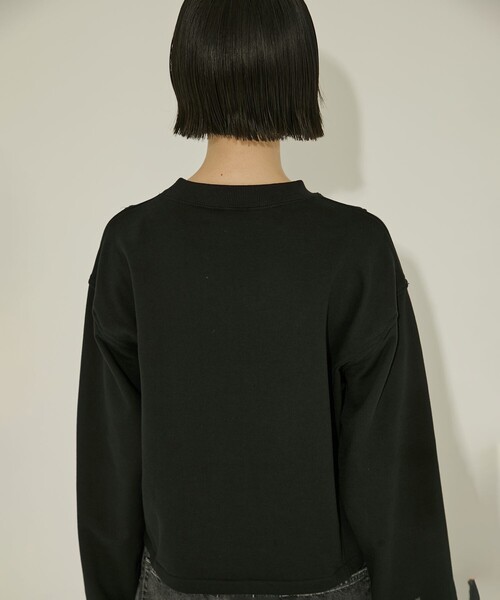 STUDIOUS（ステュディオス）の「【JOHN LAWRENCE SULLIVAN/ジョンローレンスサリバン】SWEAT CORSET PULLOVER（スウェット・レディース・ブラック・XS）」の11枚目の写真