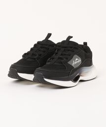 MAD FOOT | MADFOOT! マッドフット キッズ 厚底クリアソールスニーカー ひも靴 レースアップ 子供靴 250022(スニーカー)