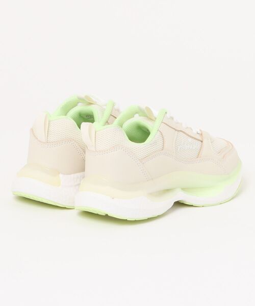 MAD FOOT（マッドフット）の「MADFOOT! マッドフット キッズ 厚底クリアソールスニーカー ひも靴 レースアップ 子供靴 250022（スニーカー・キッズ・ホワイト系その他/アイボリー/ブラック系その他・20.0cm/21.0cm/22.0cm/23.0cm/24.0cm）」の4枚目の写真