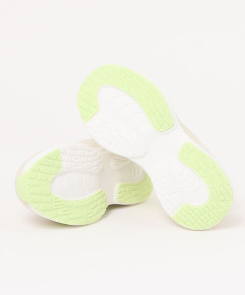 MAD FOOT（マッドフット）の「MADFOOT! マッドフット キッズ 厚底クリアソールスニーカー ひも靴 レースアップ 子供靴 250022（スニーカー・キッズ・ホワイト系その他/アイボリー/ブラック系その他・20.0cm/21.0cm/22.0cm/23.0cm/24.0cm）」の5枚目の写真