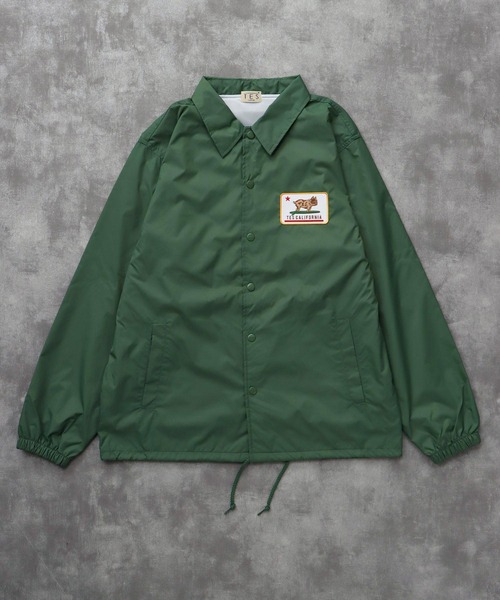 最終値下げStandard California コーチジャケット　オリーブ TES CALIFORNIA REPUBUHIC COACH JACKET / コーチジャケット（ナイロン