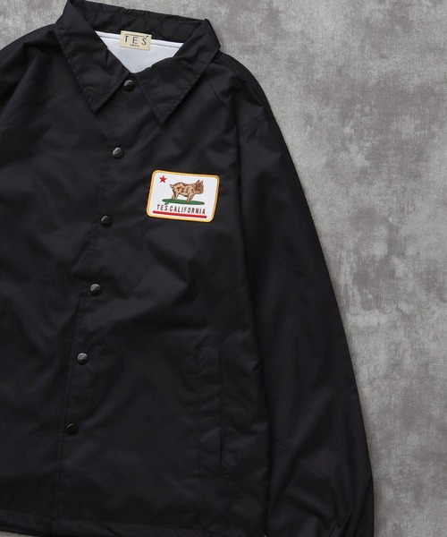 The Endless Summer（エンドレスサマー）の「TES CALIFORNIA REPUBUHIC COACH JACKET / コーチジャケット（ナイロンジャケット・メンズ・ブラウン/ネイビー/ブラック/ダークグリーン・SMALL/MEDIUM/LARGE/X-LARGE/XX-LARGE）」の20枚目の写真