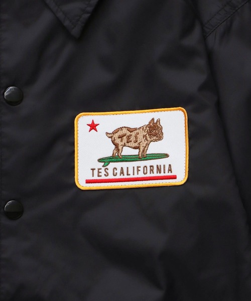 The Endless Summer（エンドレスサマー）の「TES CALIFORNIA REPUBUHIC COACH JACKET / コーチジャケット（ナイロンジャケット・メンズ・ブラウン/ネイビー/ブラック/ダークグリーン・SMALL/MEDIUM/LARGE/X-LARGE/XX-LARGE）」の21枚目の写真