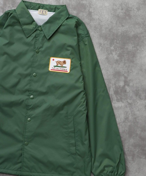 The Endless Summer（エンドレスサマー）の「TES CALIFORNIA REPUBUHIC COACH JACKET / コーチジャケット（ナイロンジャケット・メンズ・ブラウン/ネイビー/ブラック/ダークグリーン・SMALL/MEDIUM/LARGE/X-LARGE/XX-LARGE）」の9枚目の写真