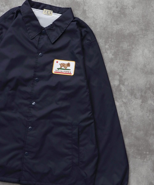 The Endless Summer（エンドレスサマー）の「TES CALIFORNIA REPUBUHIC COACH JACKET / コーチジャケット（ナイロンジャケット・メンズ・ブラウン/ネイビー/ブラック/ダークグリーン・SMALL/MEDIUM/LARGE/X-LARGE/XX-LARGE）」の14枚目の写真