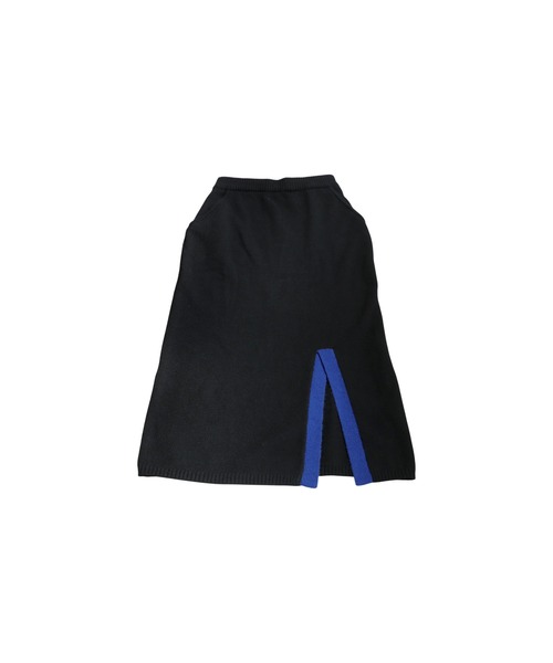 antiqua(アンティカ)の「配色スリット ニットスカート(スカート・レディース・ダークグレー/ブラック・ONESIZE)」の15枚目の写真