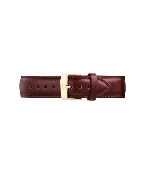 Daniel Wellington（ダニエルウェリントン）の「Tapered St Mawes Strap 21MM 時計ベルト ローズゴールド／ゴールド／シルバー（アナログ腕時計・レディース・シルバー/ピンクゴールド/イエローゴールド・21mm）」の3枚目の写真